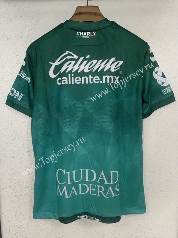 2021-2022 Club León Home Green Thailand Soccer Jersey AAA-9171