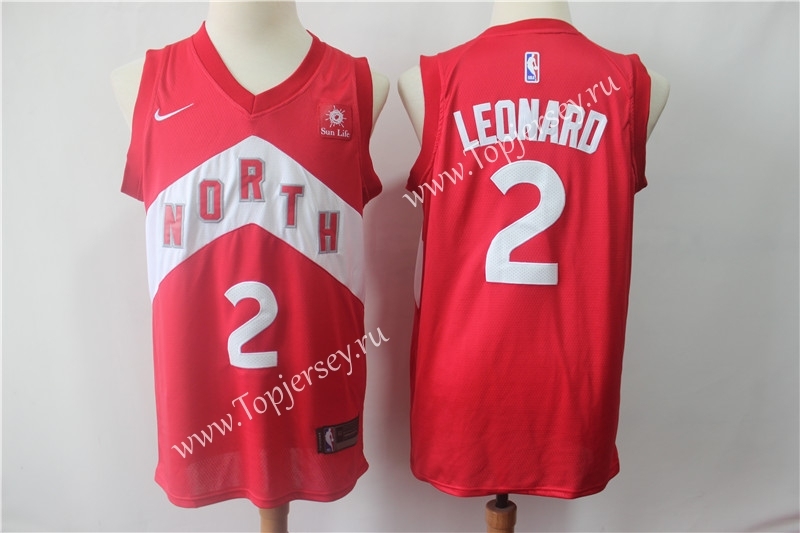 Earned Edition Toronto Raptors Red #2 NBA Jersey