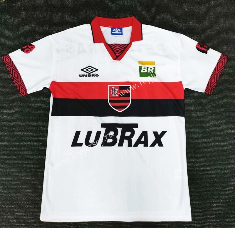 100th Anniversary Edition Flamengo Away White Thailand Soccer Jersey AAA-416