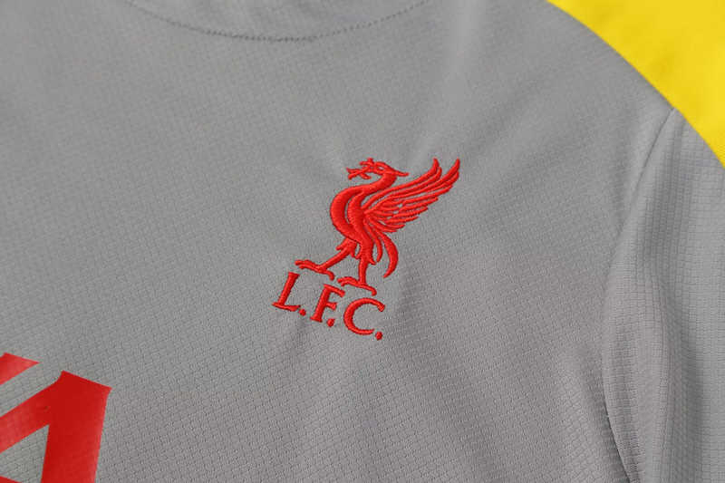 2024-2025 Liverpool Light Gray Thailand Soccer Uniform-4627