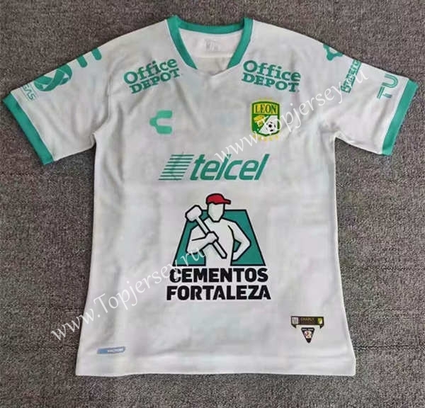 2021-2022 Club León Away White Thailand Soccer Jersey AAA-9171