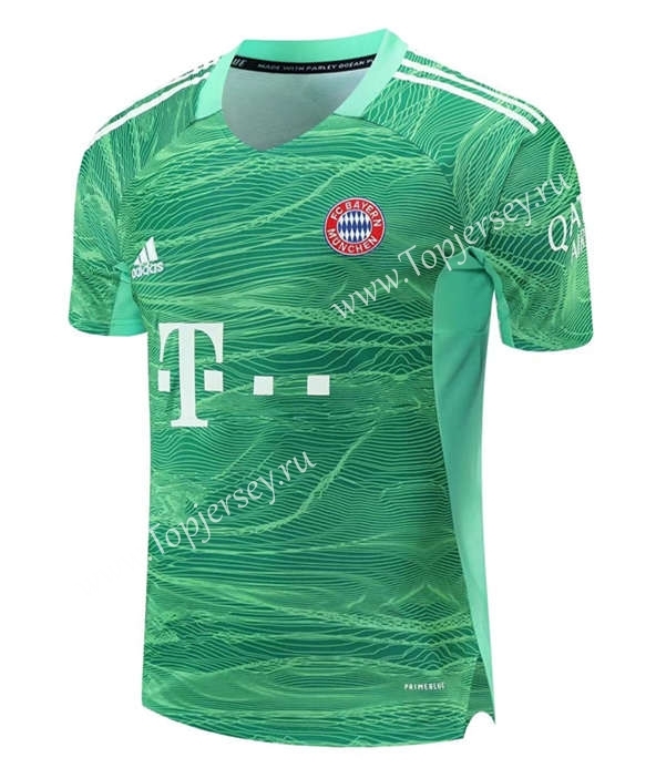 2021-2022 Bayern München Goalkeeper Green Thailand Soccer Jersey Jersey-418