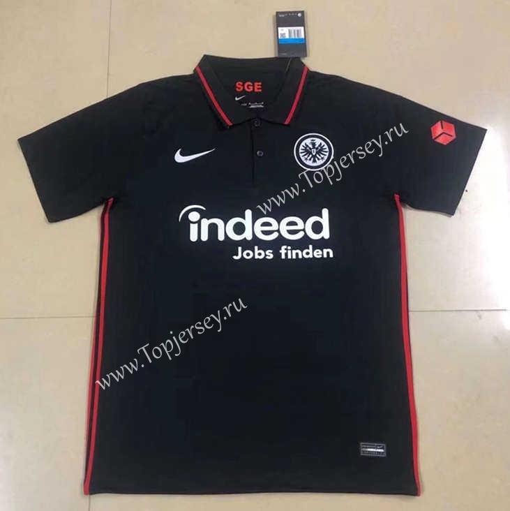 2021-2022 Eintracht Frankfurt Home Black Thailand Soccer Jersey AAA-HR