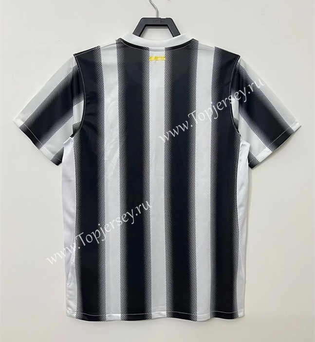 Retro Version 11-12 Juventus Home Black&White Thailand Soccer Jersey AAA-811