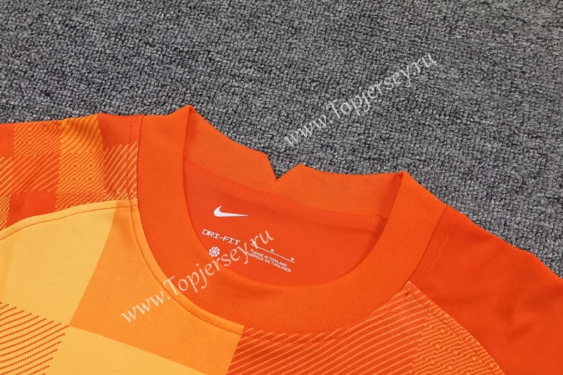 2021-2022 Liverpool Goalkeeper Orange Thailand Soccer Jersey-418