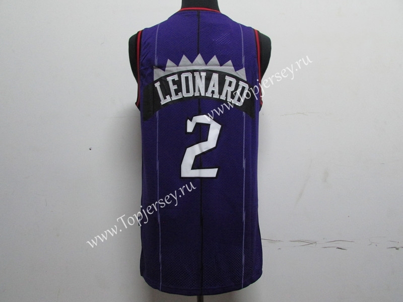 Retro Edition Toronto Raptors Purple #2 NBA Jersey
