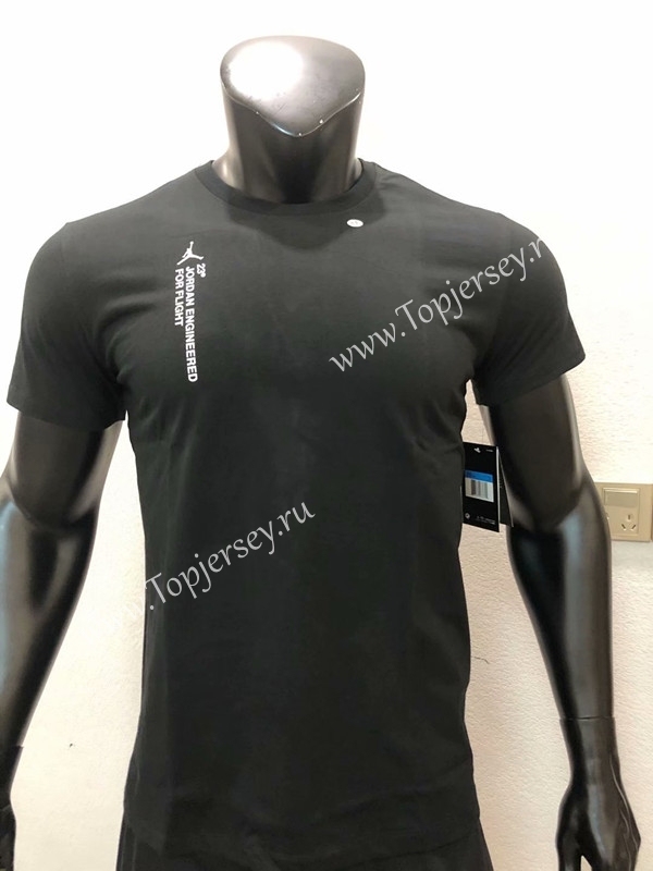 Jordan Black NBA Cotton T-shirt