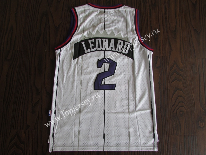 Retro Edition Toronto Raptors White #2 NBA Jersey