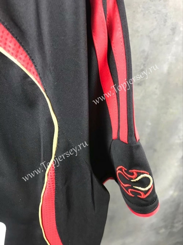 Retro Version 2006 AC Milan 2nd Away Black Thailand Soccer Jersey AAA-SL