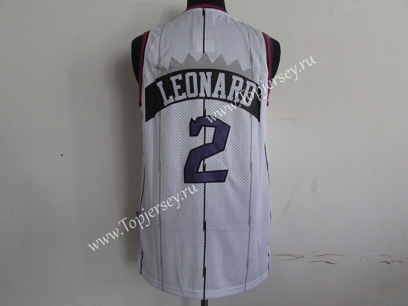 Retro Edition Toronto Raptors White #2 NBA Jersey