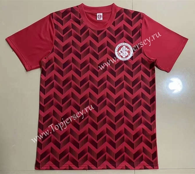 2021-2022 Brazil SC Internacional Red Thailand Soccer Jersey AAA-908