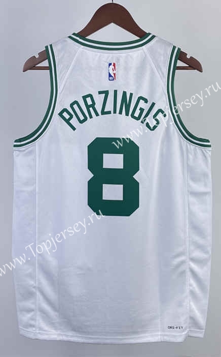 2023 Boston Celtics White #8 NBA Jersey-311