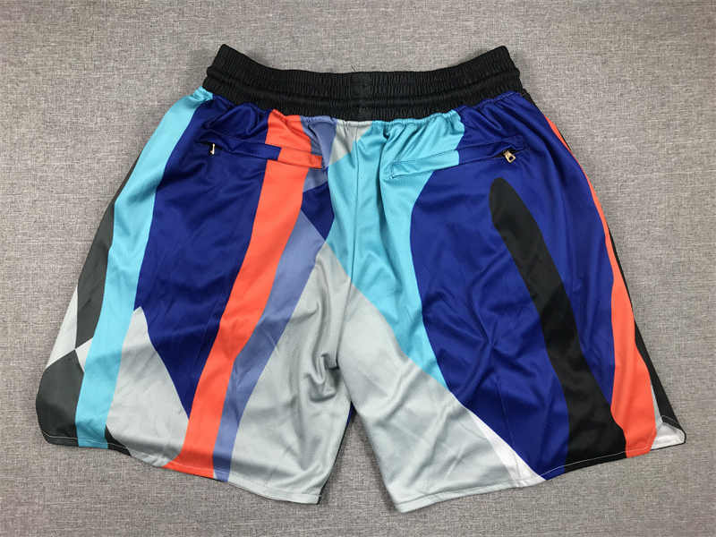 2024 City Edition Brooklyn Nets Gray NBA Shorts-1380