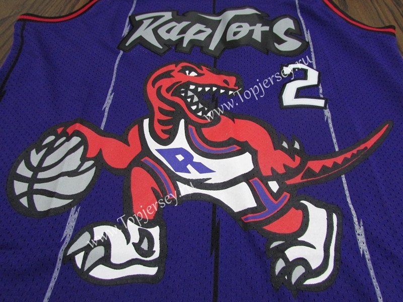 Retro Edition Toronto Raptors Purple #2 NBA Jersey