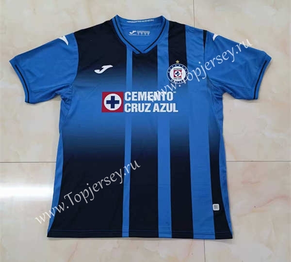 2021-2022 Cruz Azul Home Blue Thailand Soccer Jersey AAA-9171