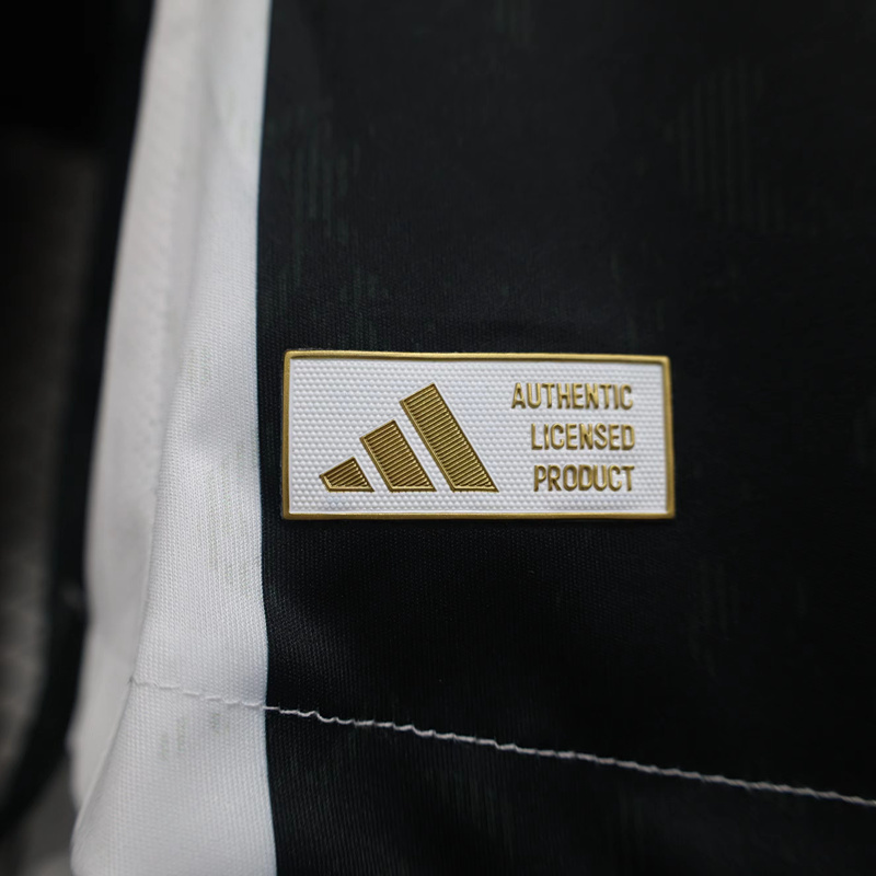 Player Version 2024-2025 Juventus Home Black&White Thailand Soccer Jersey AAA-888