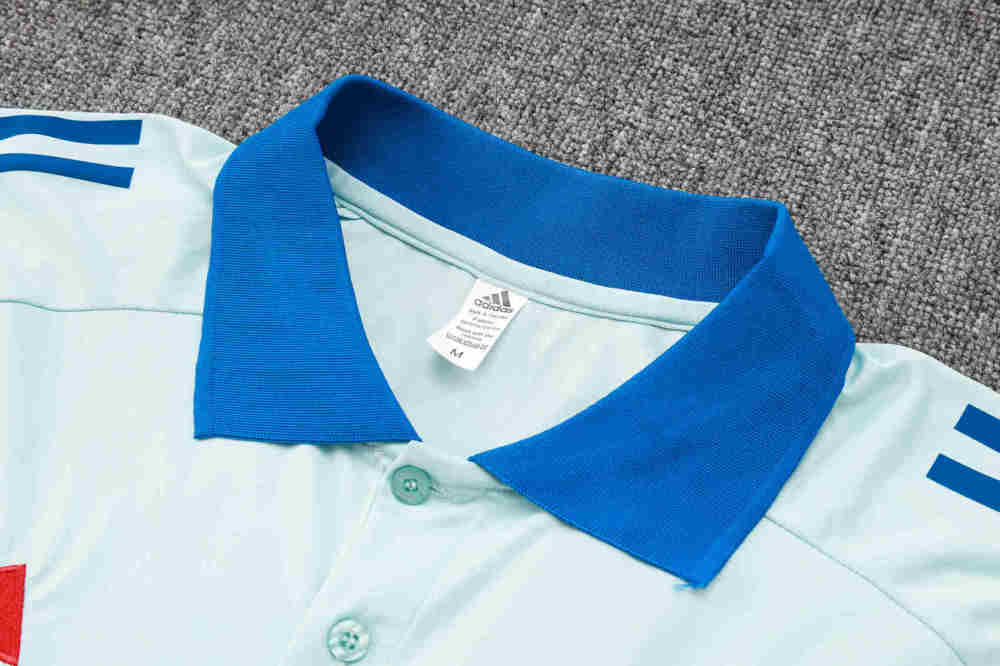 2024-2025 Spain Light Blue Thailand Polo Uniform-815
