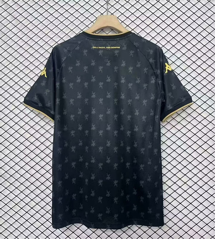 2024-2025 Genoa CFC 2nd Away Black Thailand Soccer Jersey AAA-2044