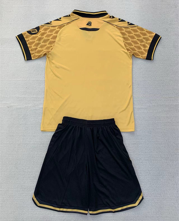 2024-2025 Wrexham 2nd Away Mud Yellow Soccer Uniform-AY