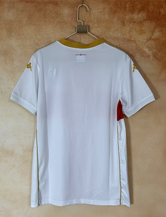 (S-4XL) 2025-2026 Genoa CFC Away White Thailand Soccer Jersey AAA-2483