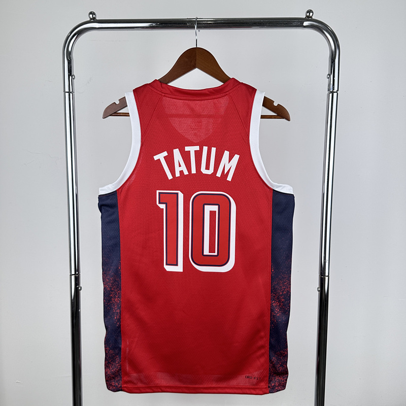 2024 Olympics USA Red #10 NBA Jersey-311