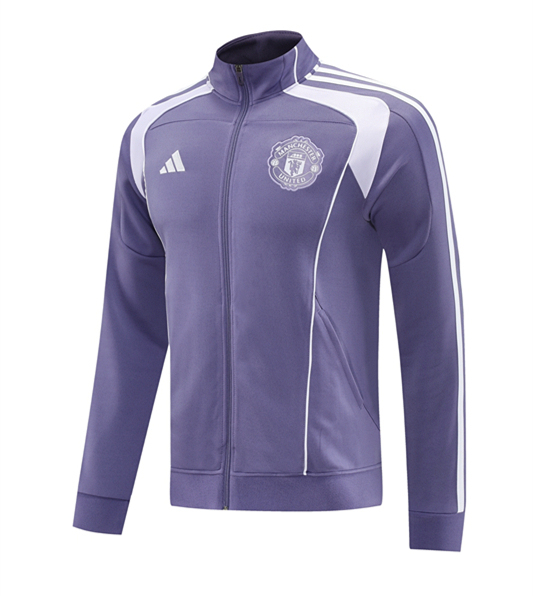 25-26 Manchester United Purple Thailand Soccer Jacket -LH