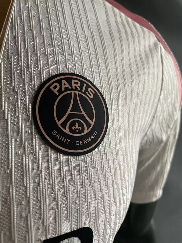 (S-3XL) Player Version 2024-2025 PSG Beige Thailand Training Soccer Jersey AAA-518