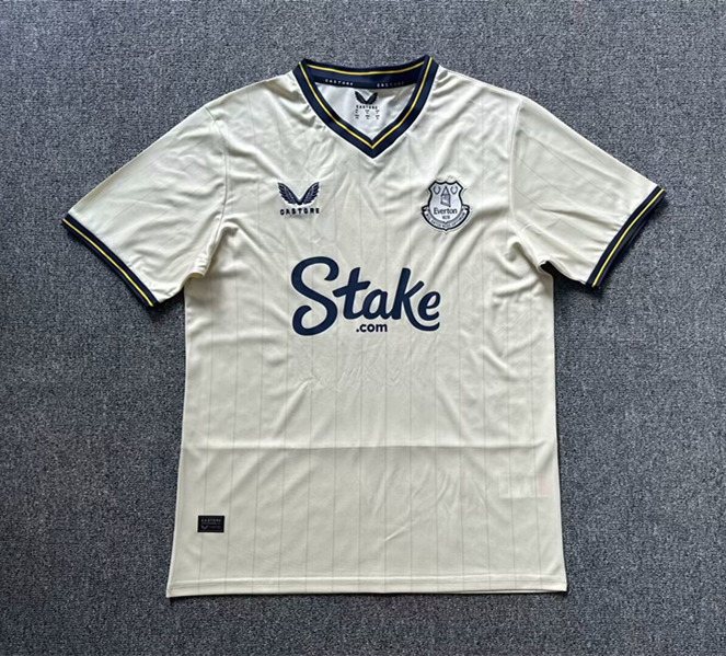 2024-2025 Everton 2nd Away Beige Thailand Soccer Jersey AAA-512