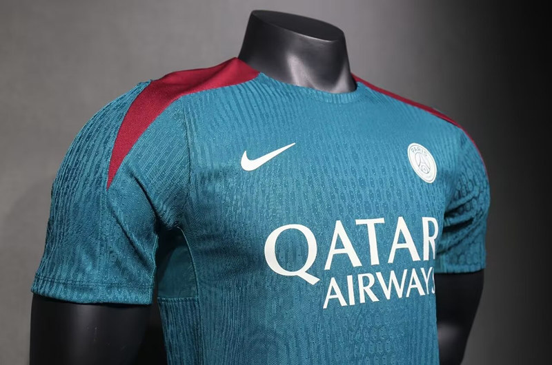 (S-3XL) Player Version 2024-2025 Special Version Paris Green Thailand Training Soccer Jersey AAA-5229