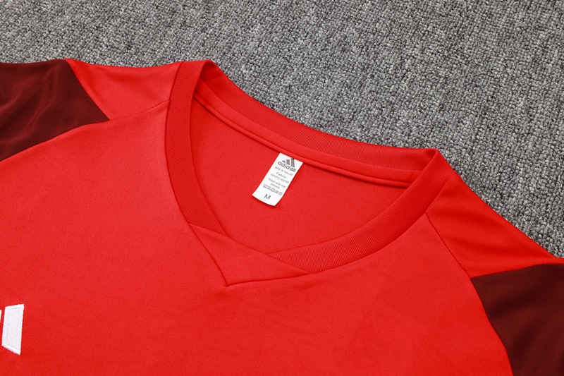 2024-2025 Brazil SC Internacional Red Short-Sleeve Thailand Soccer Tracksuit-815