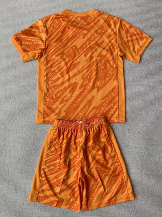 2024-2025 France Goalkeeper Orange Soccer Uniform-AY
