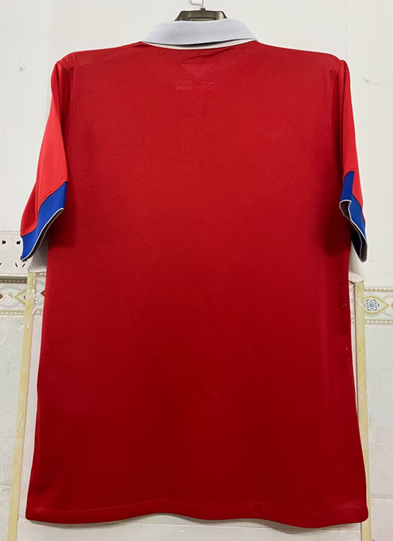 Retro Version 15-16 Chile Home White Thailand Soccer Jersey AAA-6895