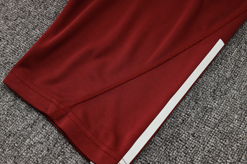 2024-2025 Brazil SC Internacional Red Short-Sleeve Thailand Soccer Tracksuit-815