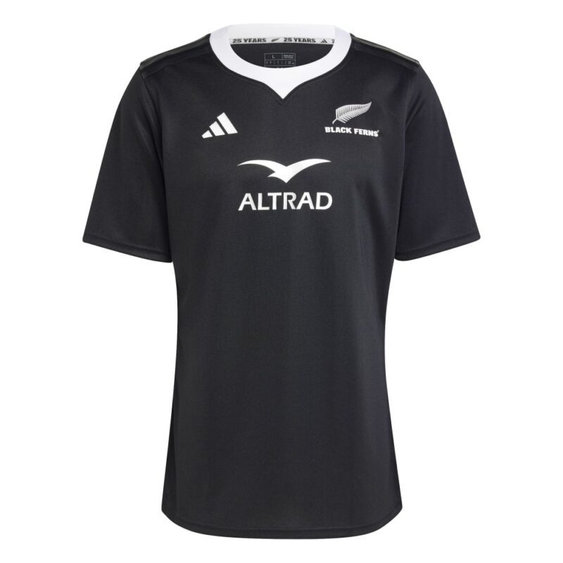 2024-2025 All Blacks Black Thailand Rugby Shirt