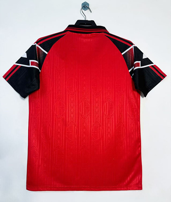 Retro Version 97-98 Special Edition AC Milan Red Thailand Soccer Jersey AAA-811