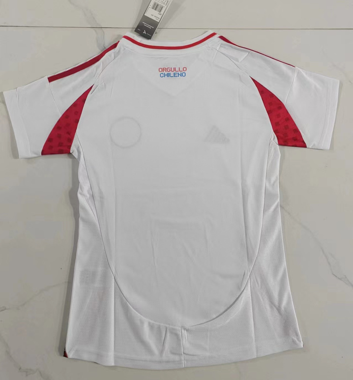 2024-2025 Chile Away White Thailand Women Soccer Jersey AAA-708