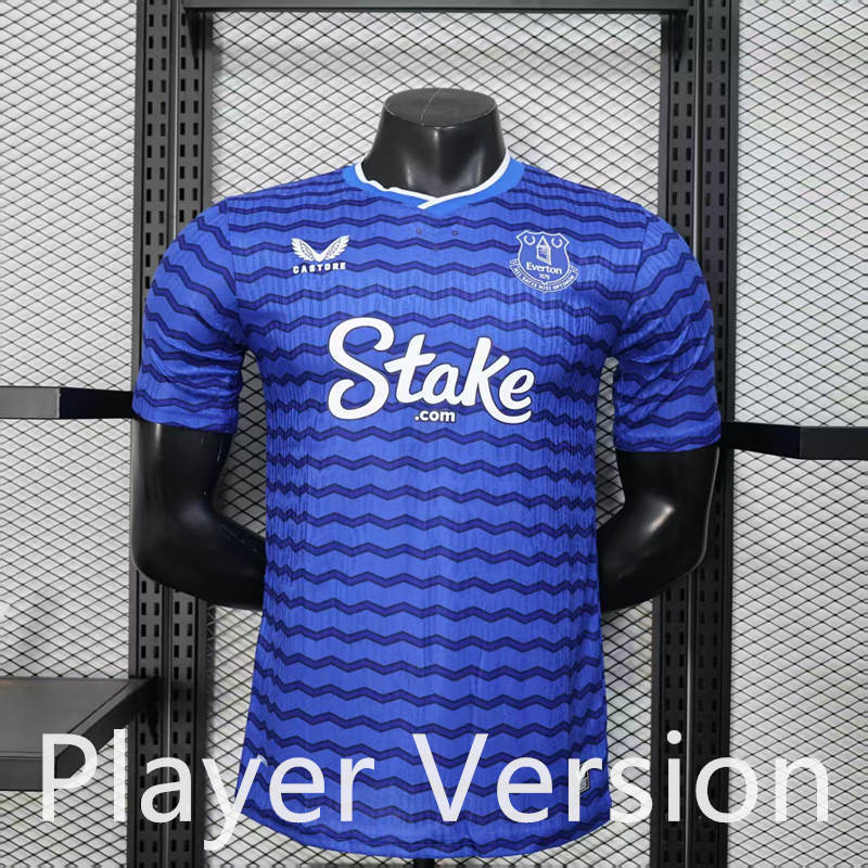 Player Version 25-26 Everton Blue Thailand Soccer Jersey AAA-888