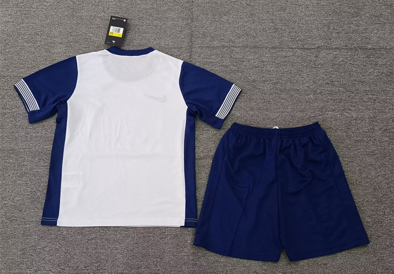 2024-2025 Tottenham Hotspur Home White Kids/Youth Soccer Uniform-2353