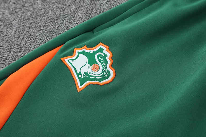 2025-2026 Cote d'Ivoire Green Thailand Soccer Jacket Uniform-4627