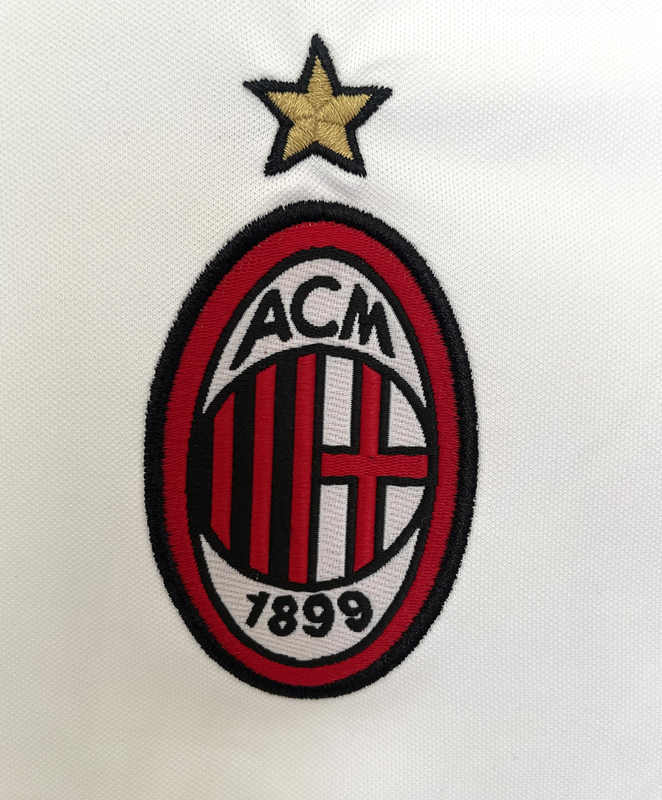 Retro Version 04-05 AC Milan Away White Thailand Soccer Jersey AAA-811