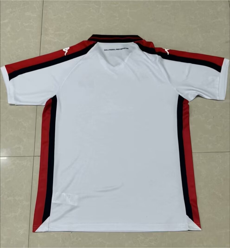 2024-2025 Genoa CFC Away White Thailand Soccer Jersey AAA-2044