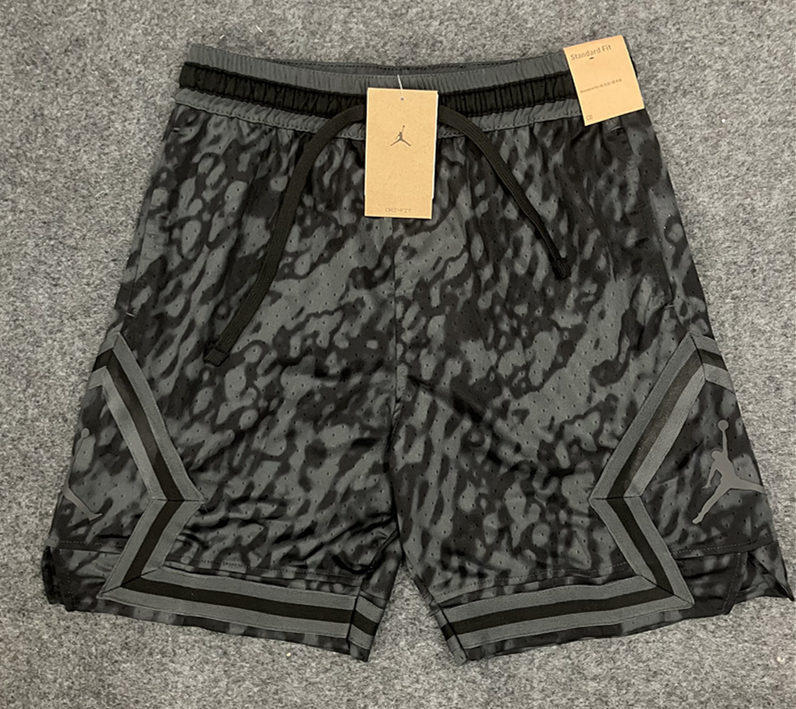 (XS-4XL) AJ Phantom Gray NBA Shorts -4370