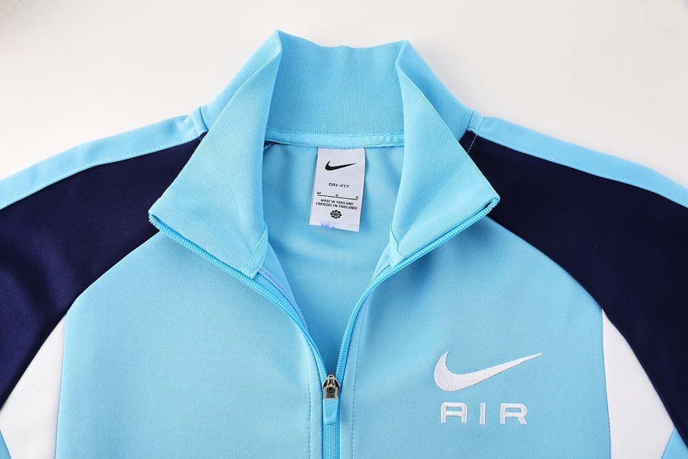 Nike Lake Blue Thailand Soccer Jacket-LH