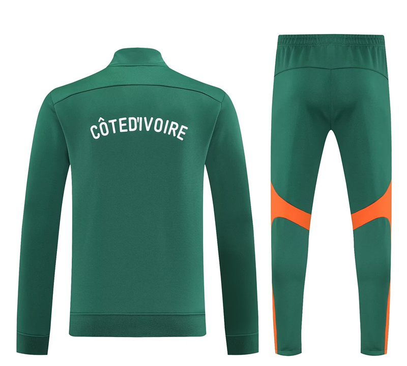 2025-2026 Cote d'Ivoire Green Thailand Soccer Jacket Uniform-4627