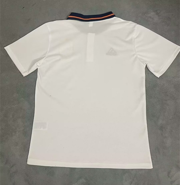 2024-2025 Spain White Thailand Polo Shirt-9070