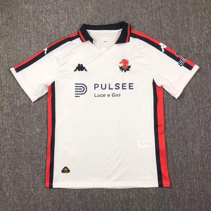 2024-2025 Genoa CFC Away White Thailand Soccer Jersey AAA-417