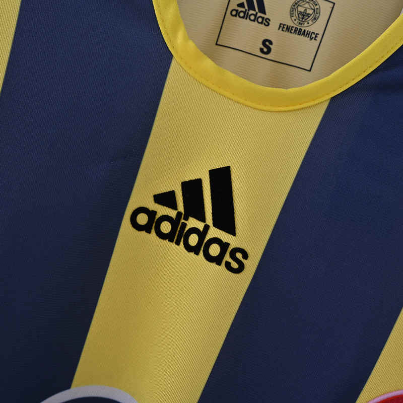 Retro Version 07-08 Season Fenerbahçe Home Yellow&Blue Thailand Soccer Jersey AAA-7189
