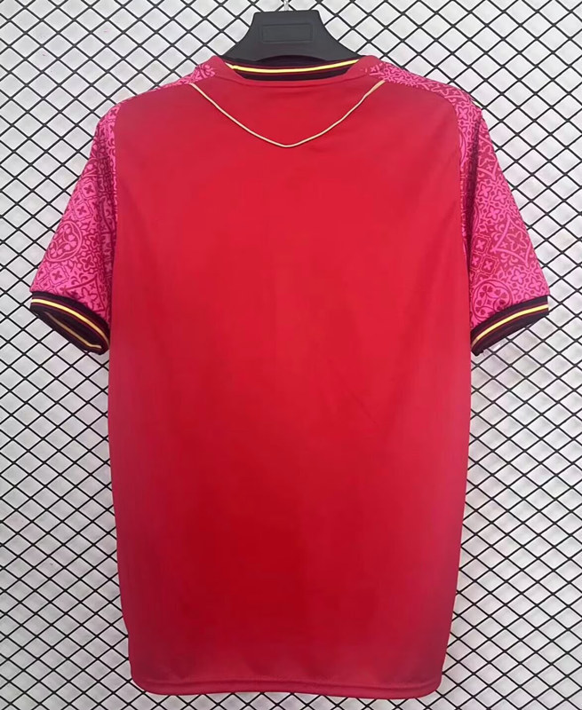 (S-4XL) 25-26 Cádiz CF Away Pink Thailand Soccer Jersey AAA-2044