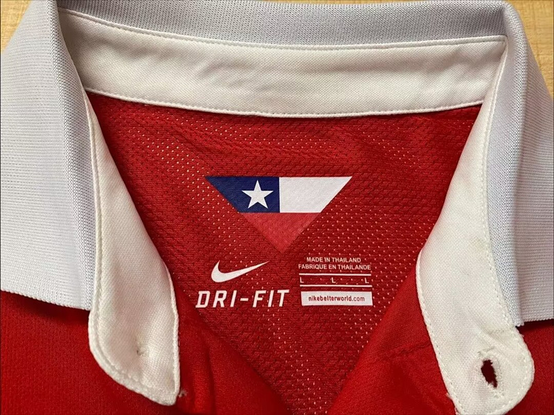 Retro Version 15-16 Chile Home White Thailand Soccer Jersey AAA-6895