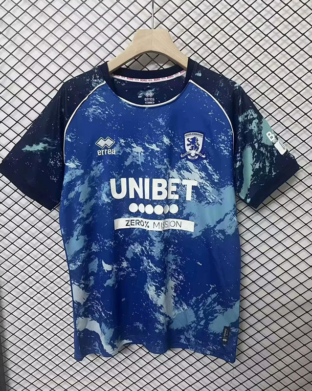 2024-2025 Middlesbrough 2nd Away Blue Thailand Soccer Jersey AAA-2044